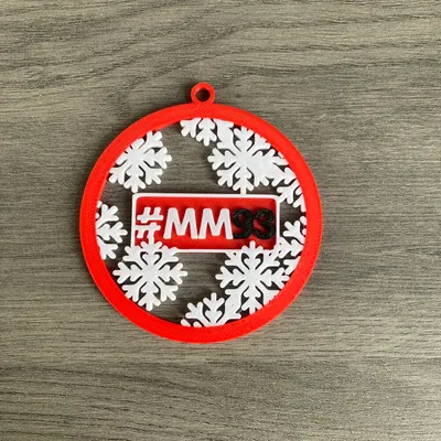 boule de noel 3D