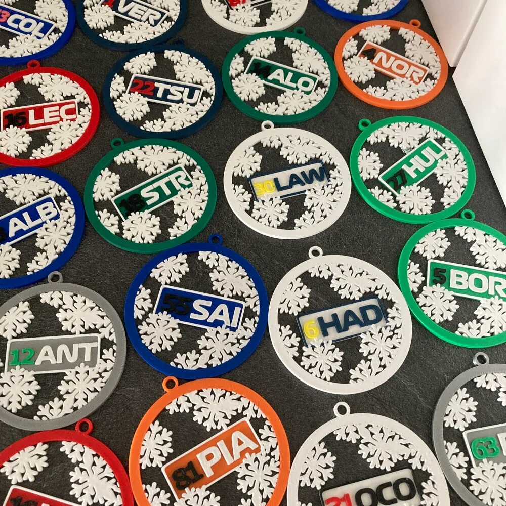 boule de noël F1