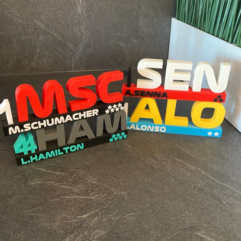logo f1 champions 3d
