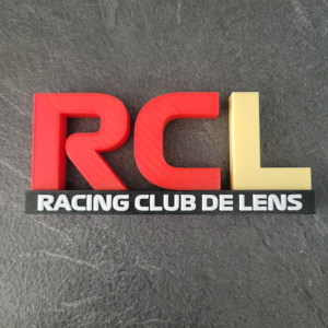 logo décoratif rc lens