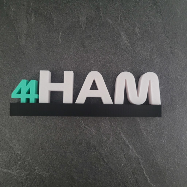 logo décoratif lewis hamilton