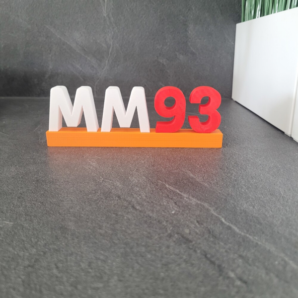 logo décoratif marc marquez