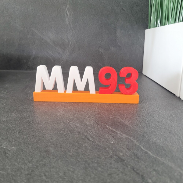 logo décoratif marc marquez