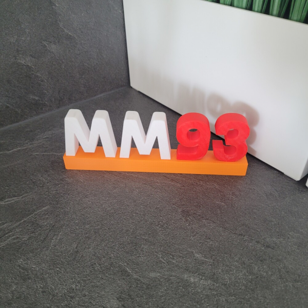 logo décoratif marc marquez