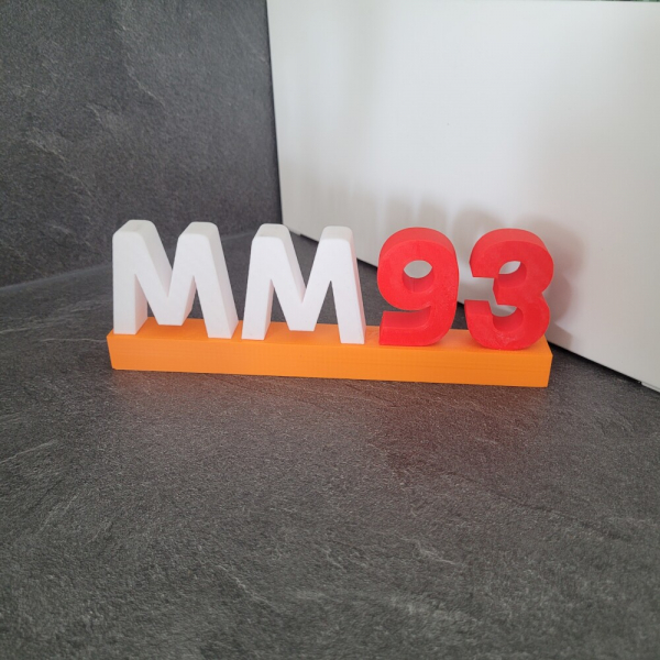 logo décoratif marc marquez