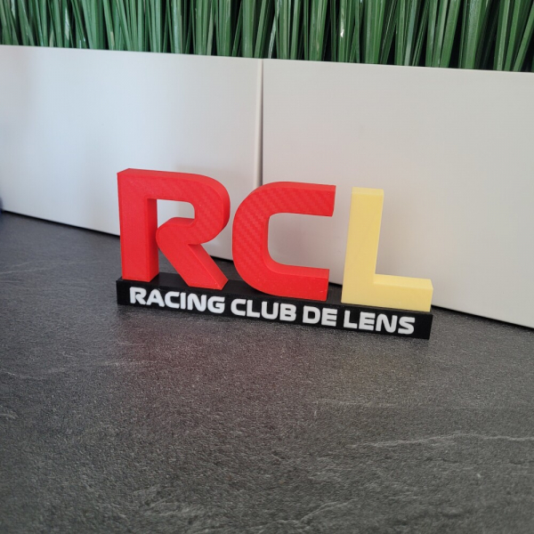 logo décoratif rc lens